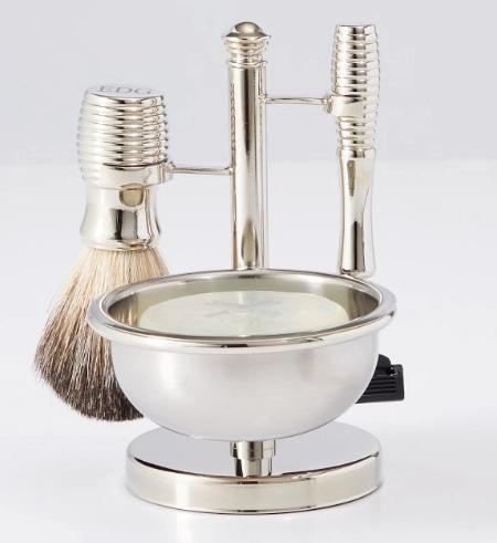 Mark and Graham Silver Shaving Set