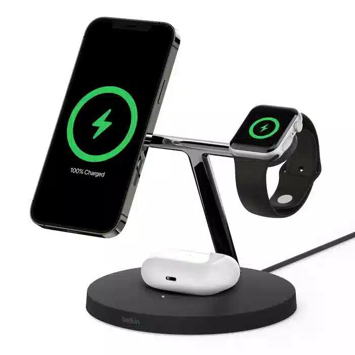 Belkin 3-in-1 MagSafe Wireless Charging Stand