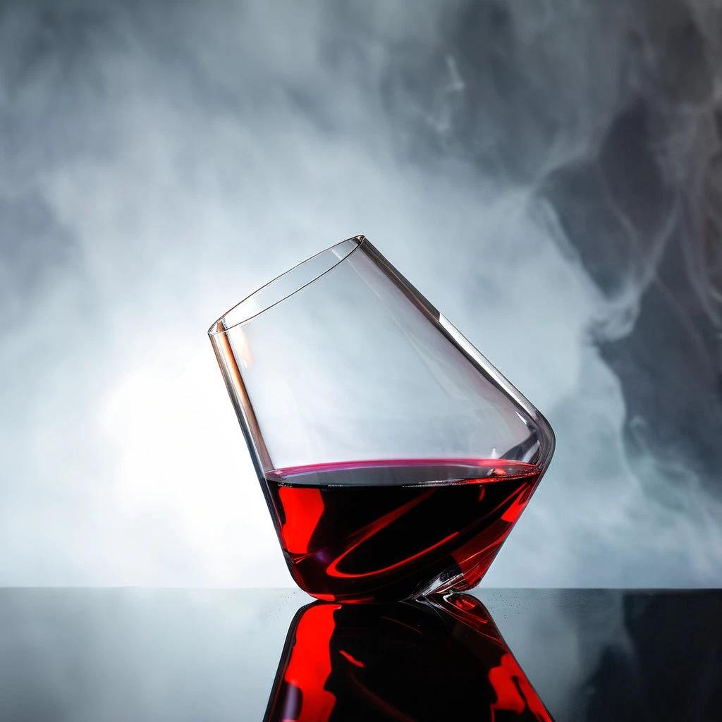 Aequilibrium Universal Glass —Spinning Crystal Glass by Audacem 