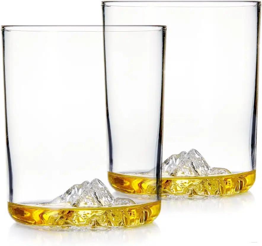 Huckberry Whiskey Peaks Glass