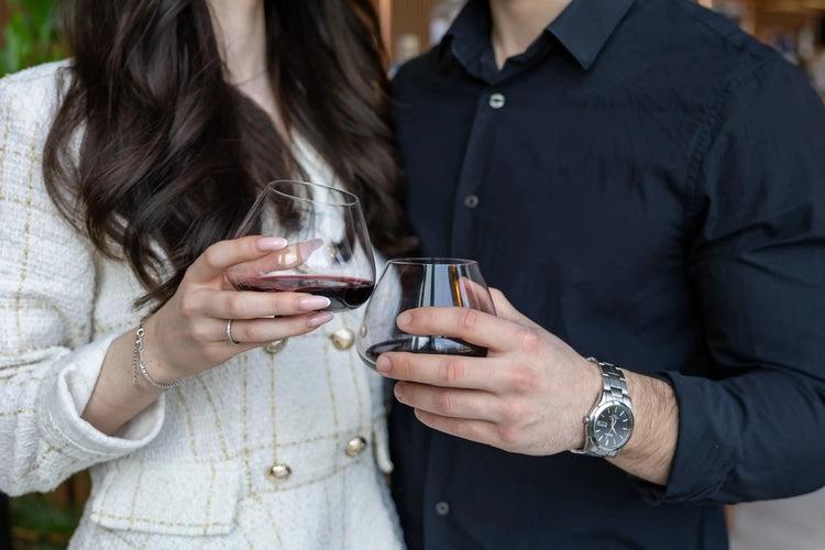 Aequilibrium Wine Glass by Audacem