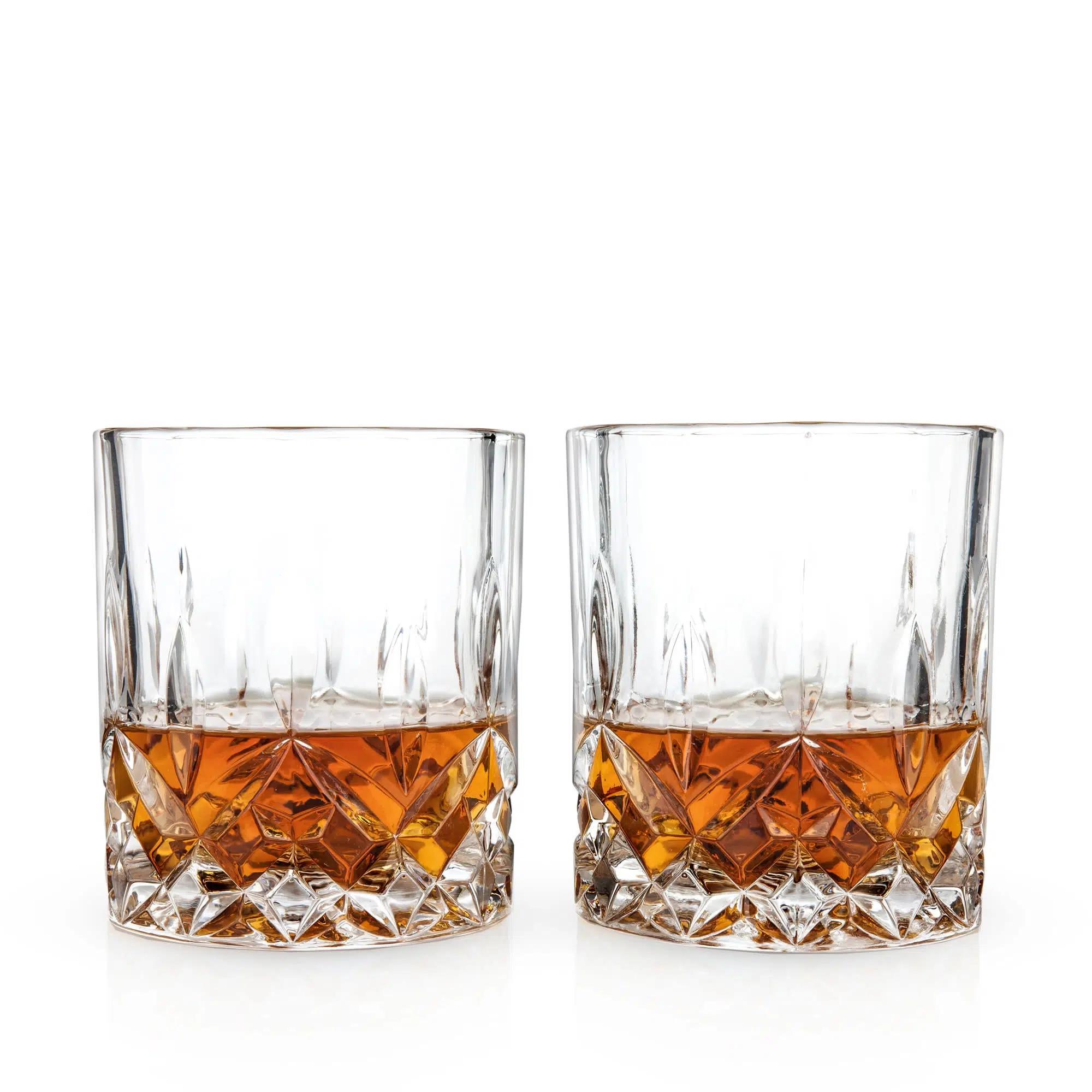 Viski Admiral Crystal Tumblers