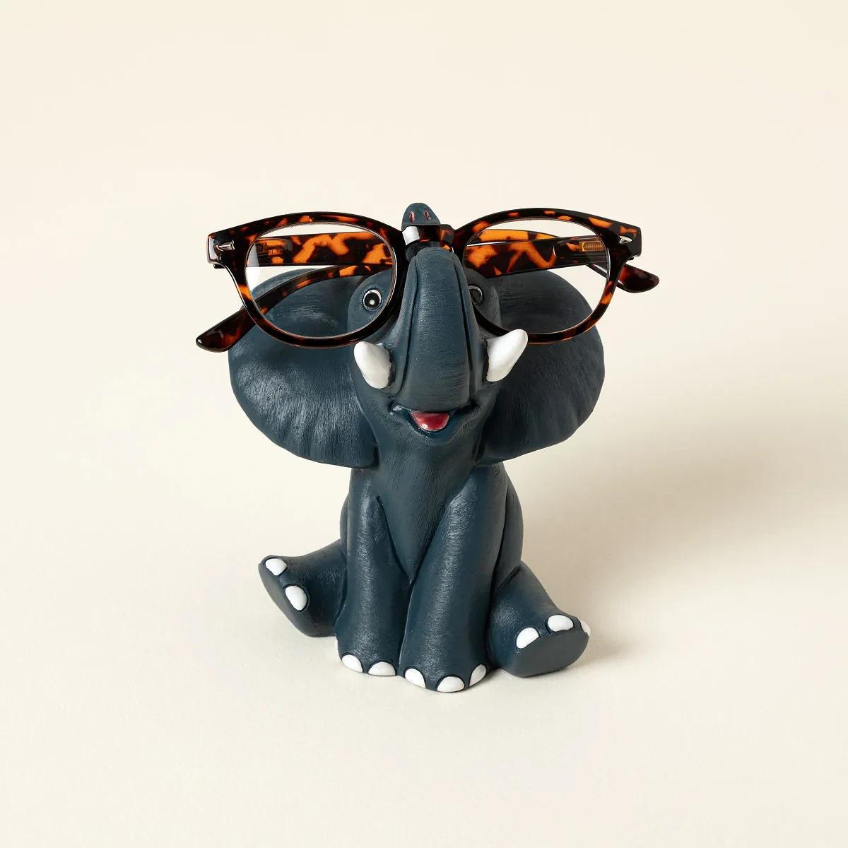 UncommonGoods Ceramic Elephant Eyeglass Holder