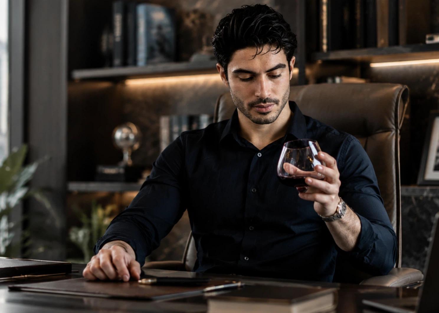 Aequilibrium Wine Glass by Audacem