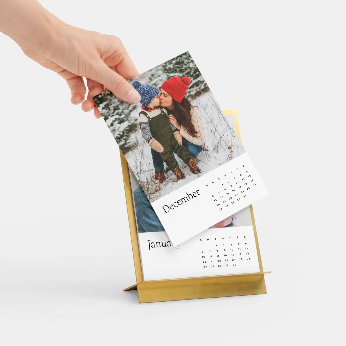 Artifact Uprising Brass Easel & Calendar