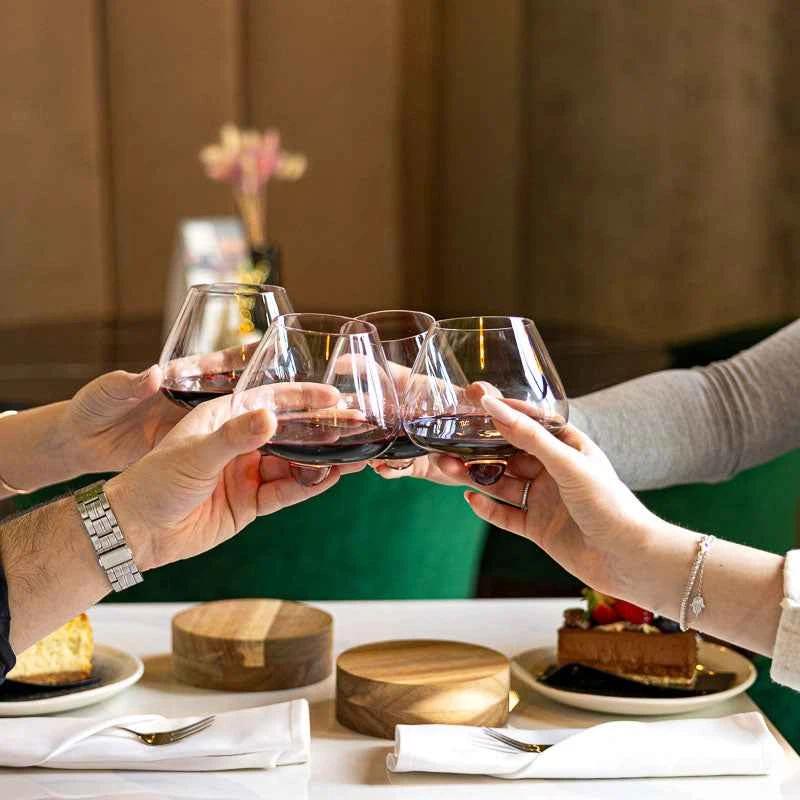 Aequilibrium Wine Glass by Audacem