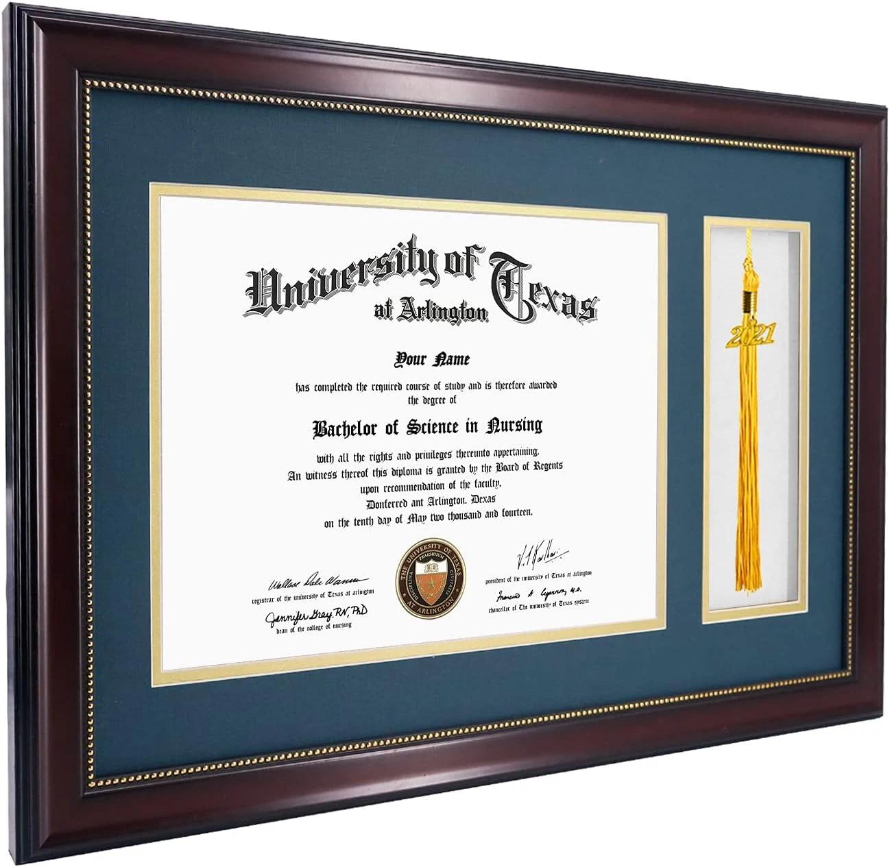 Diploma frame