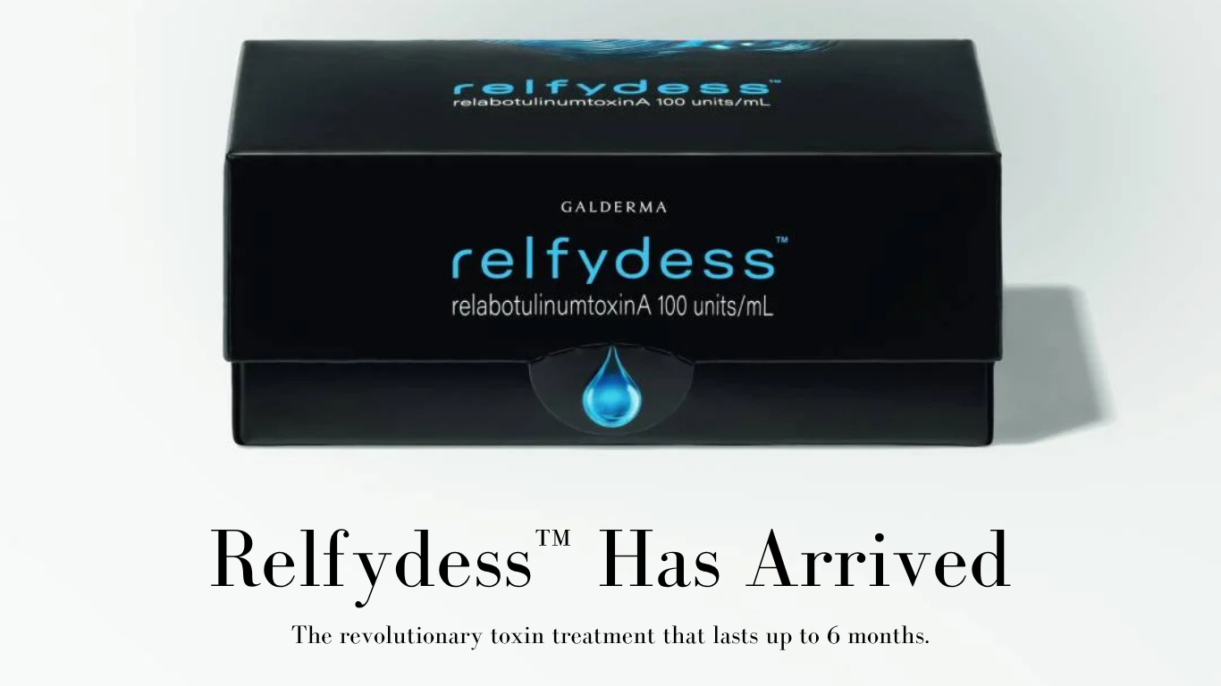 Relfydess by Galderma display at the UAE launch event, February 2026