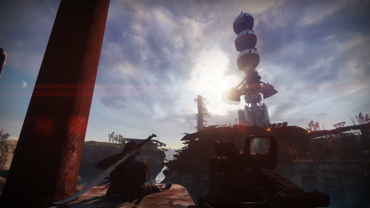 The Cosmodrome from Destiny