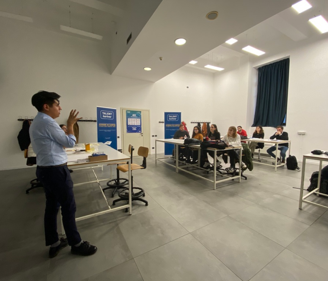 Lecture to NABA (Italian Design University) students on Personal Canvas
