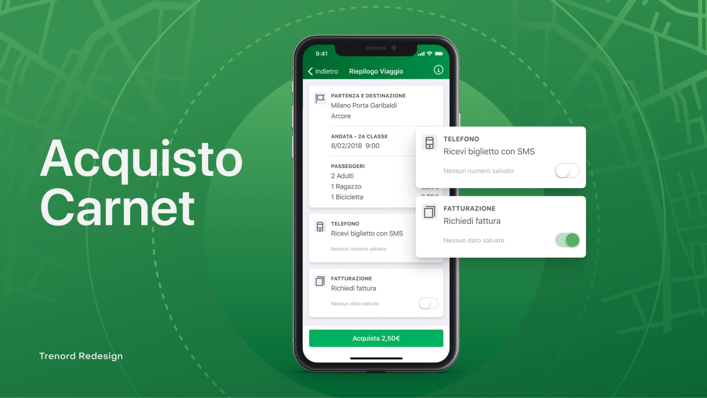 Aggiunta del Carnet digitale