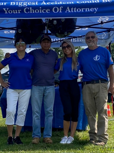 Image Passaic County Fair Sponsor Tent Group Photo