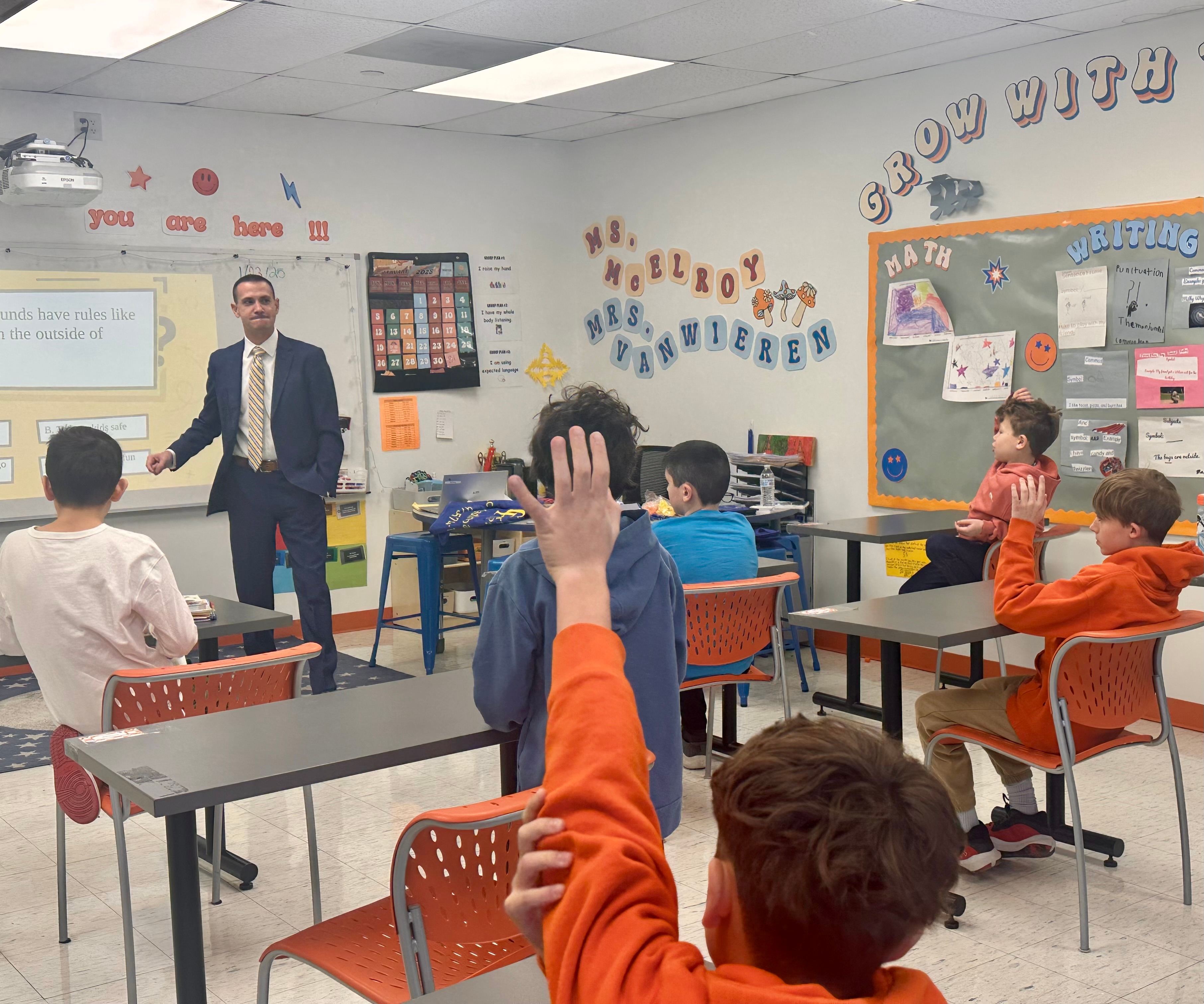 Tim Career Day Presentation Photo