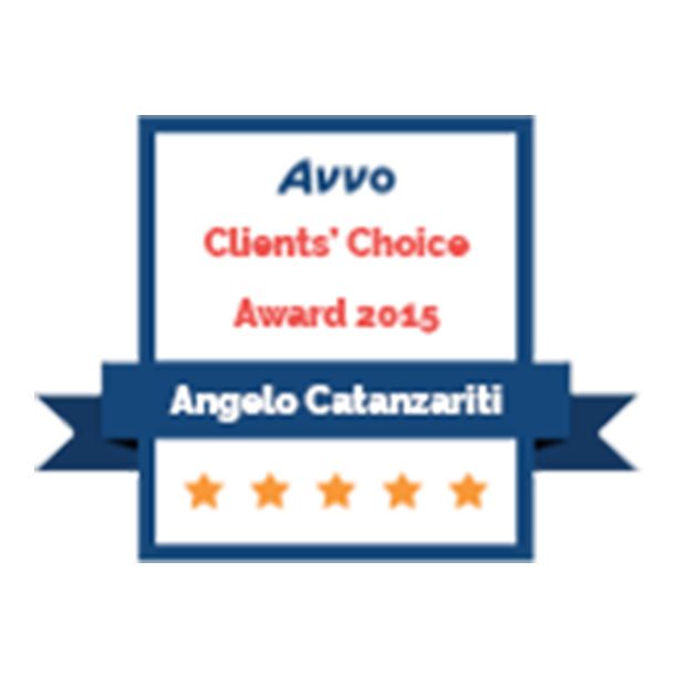 Angelo Avvo Award Graphic