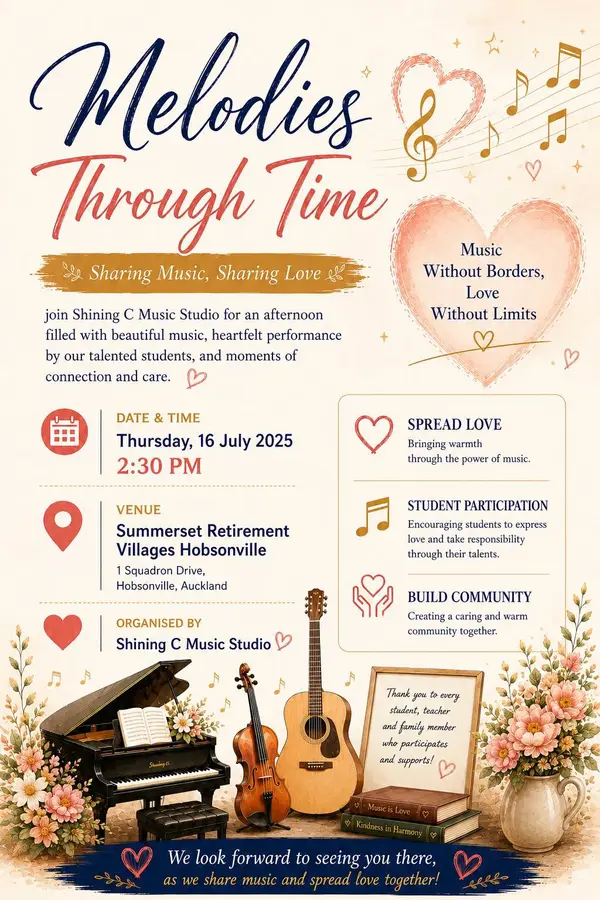 2026 Melodies Through Time