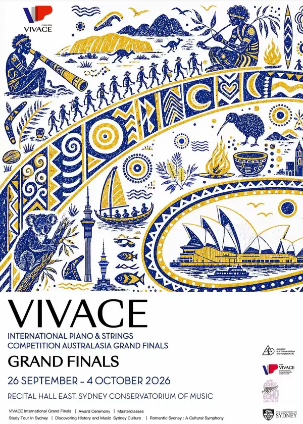 2026 VIVACE International Piano & Strings Competition – Australasia Grand Final