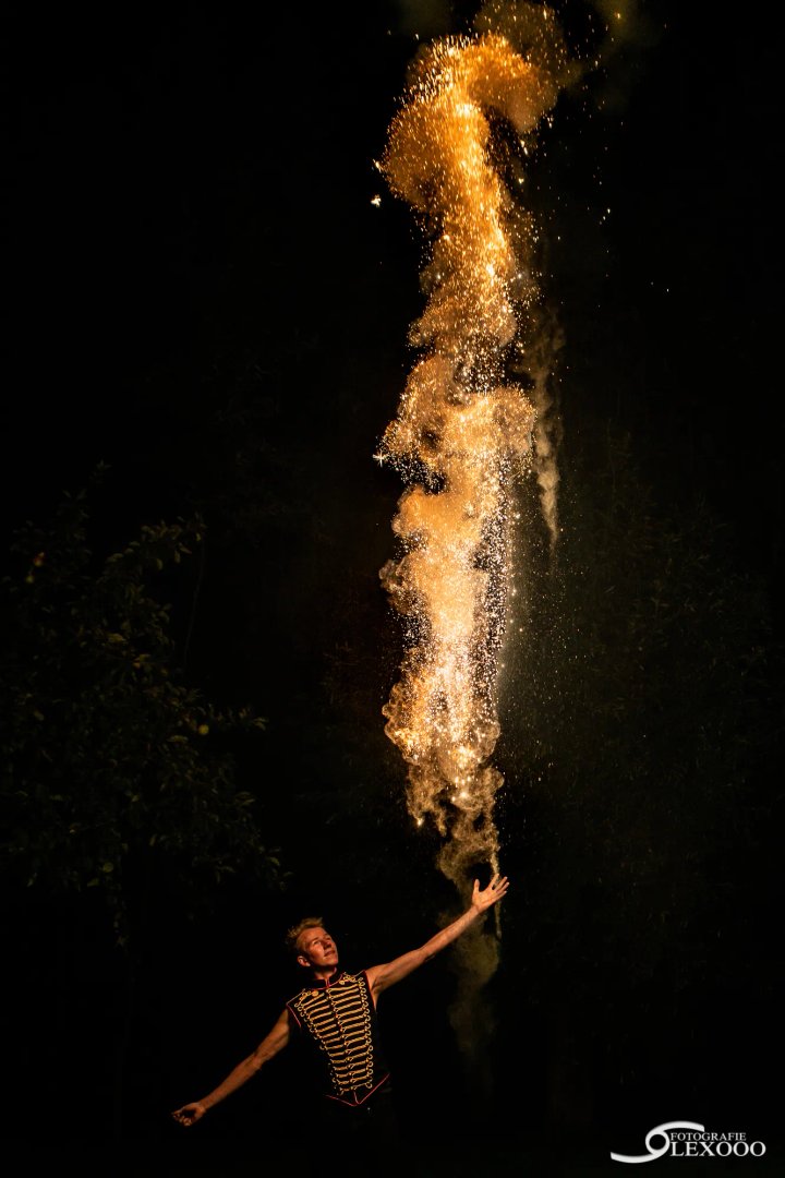 Vuurshow op maat sfeerbeeld 12