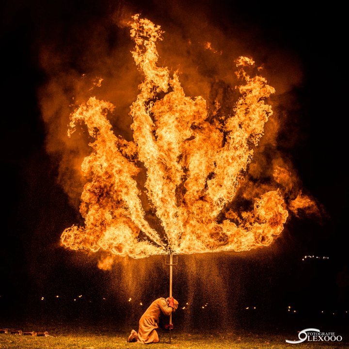 Vuurshow op maat sfeerbeeld 20