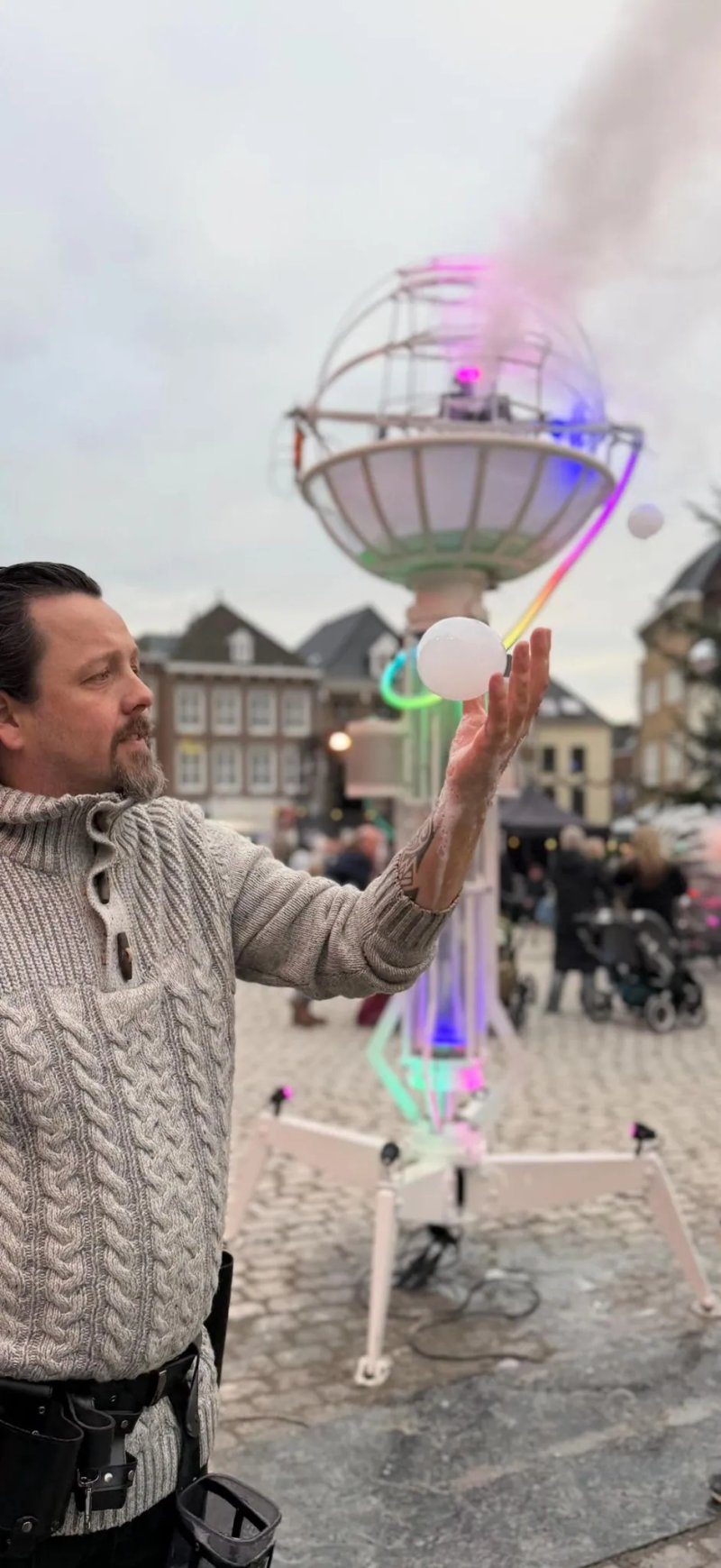 Bubbels en lasers sfeerbeeld 4