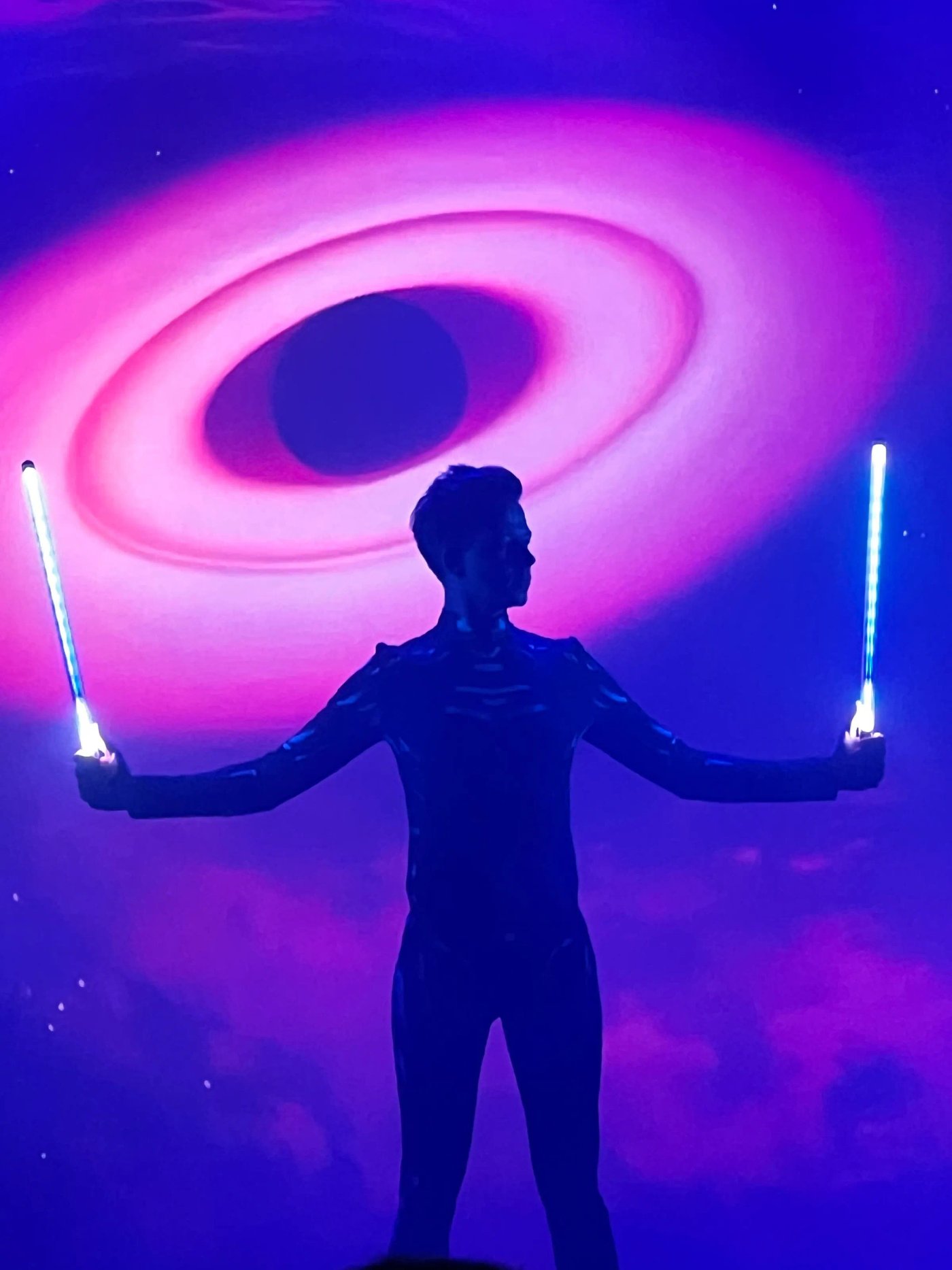 Bespoke light show aboard the MS Europa 2