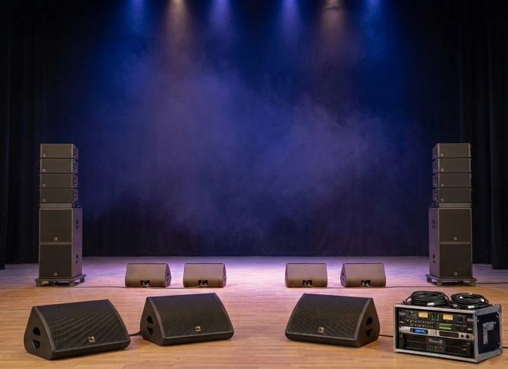 Geluid techniek installatie