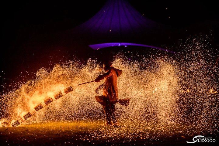 Vuurshow op maat sfeerbeeld 21