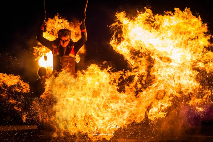 Vuurshow op maat sfeerbeeld 22