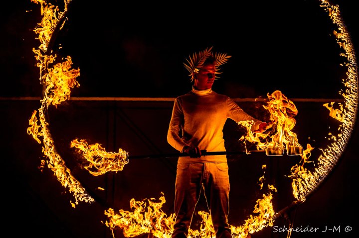 Vuurshow op maat sfeerbeeld 1
