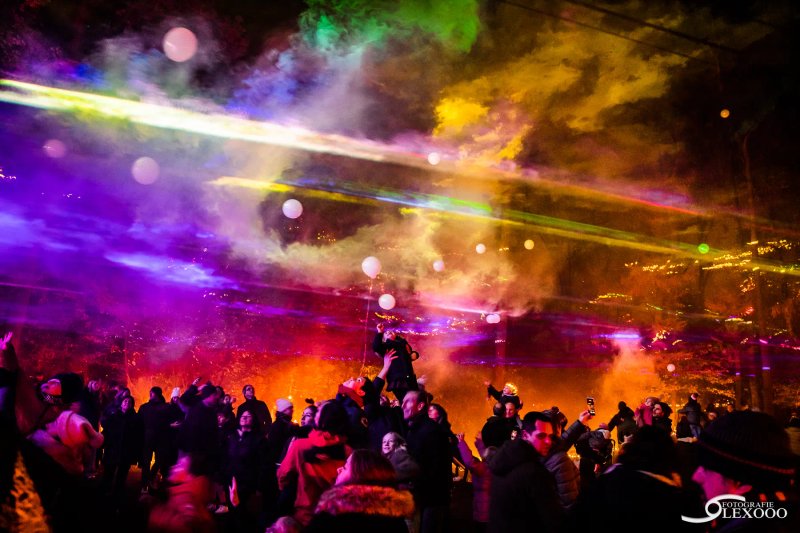 Bubbels en lasers sfeerbeeld 9