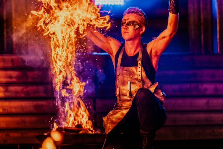 Vuurshow op maat sfeerbeeld 2