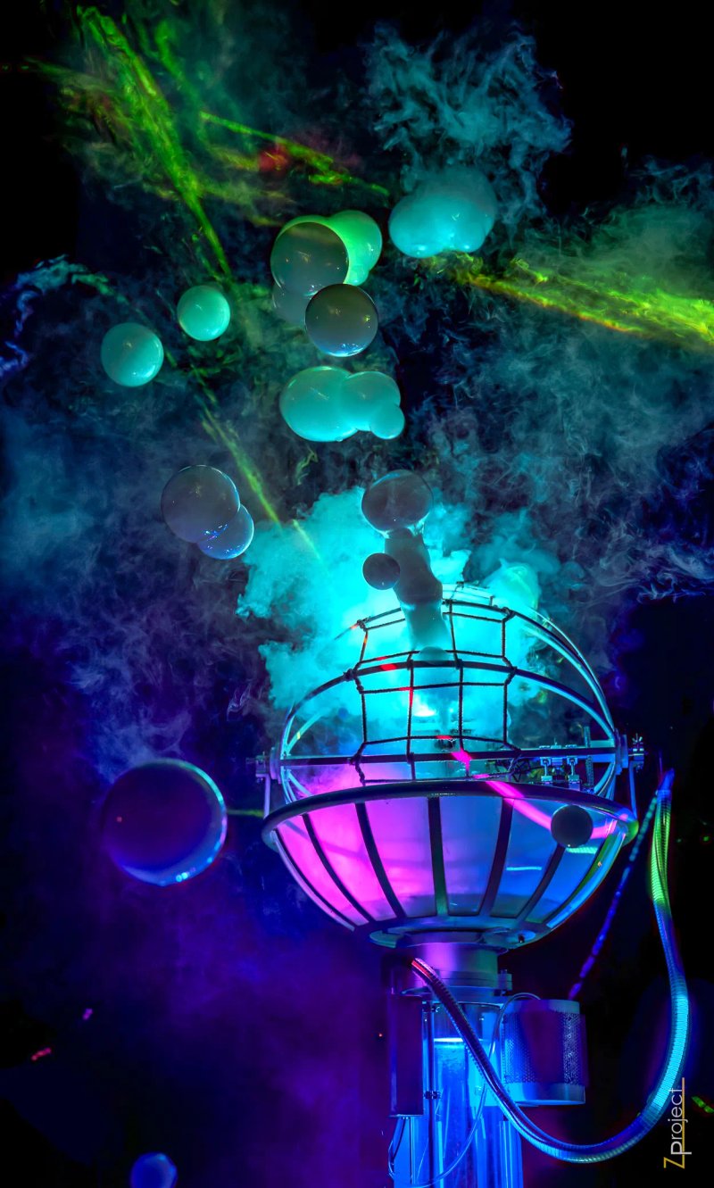 Bubbels en lasers sfeerbeeld 7