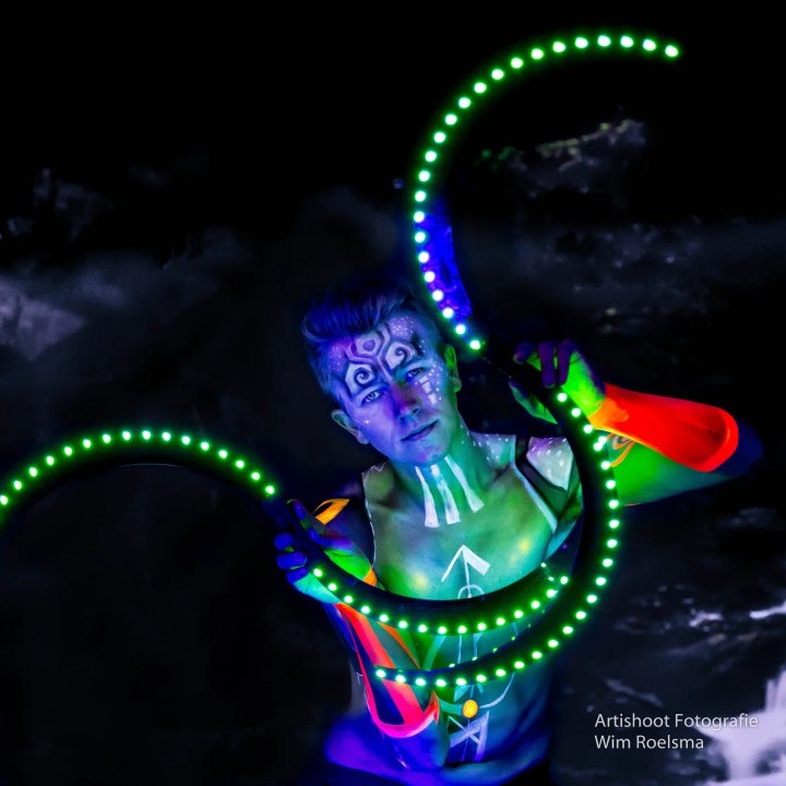 Licht dansers sfeerbeeld 12