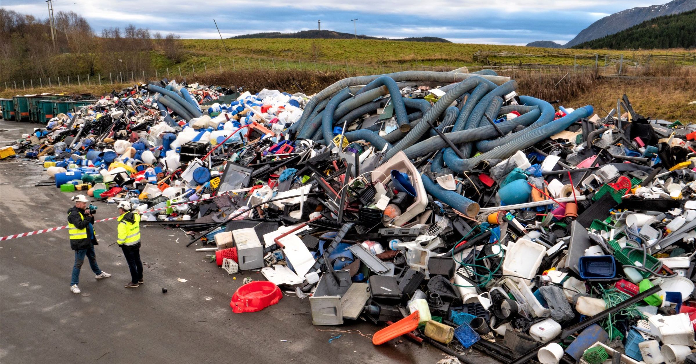 Krev bruk av resirkulert råvare i alle innkjøp