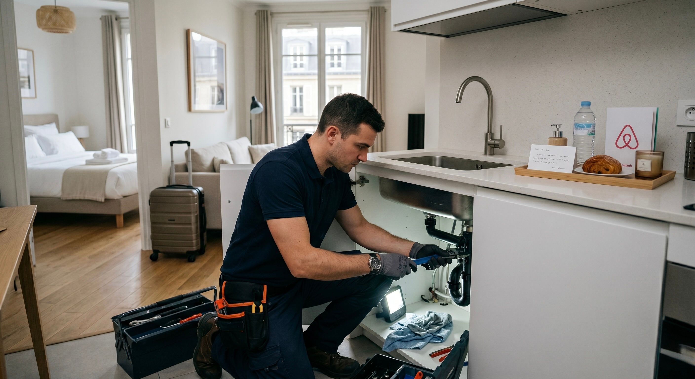 Conciergerie Airbnb : comment gérer une panne ou une urgence technique entre deux réservations ?