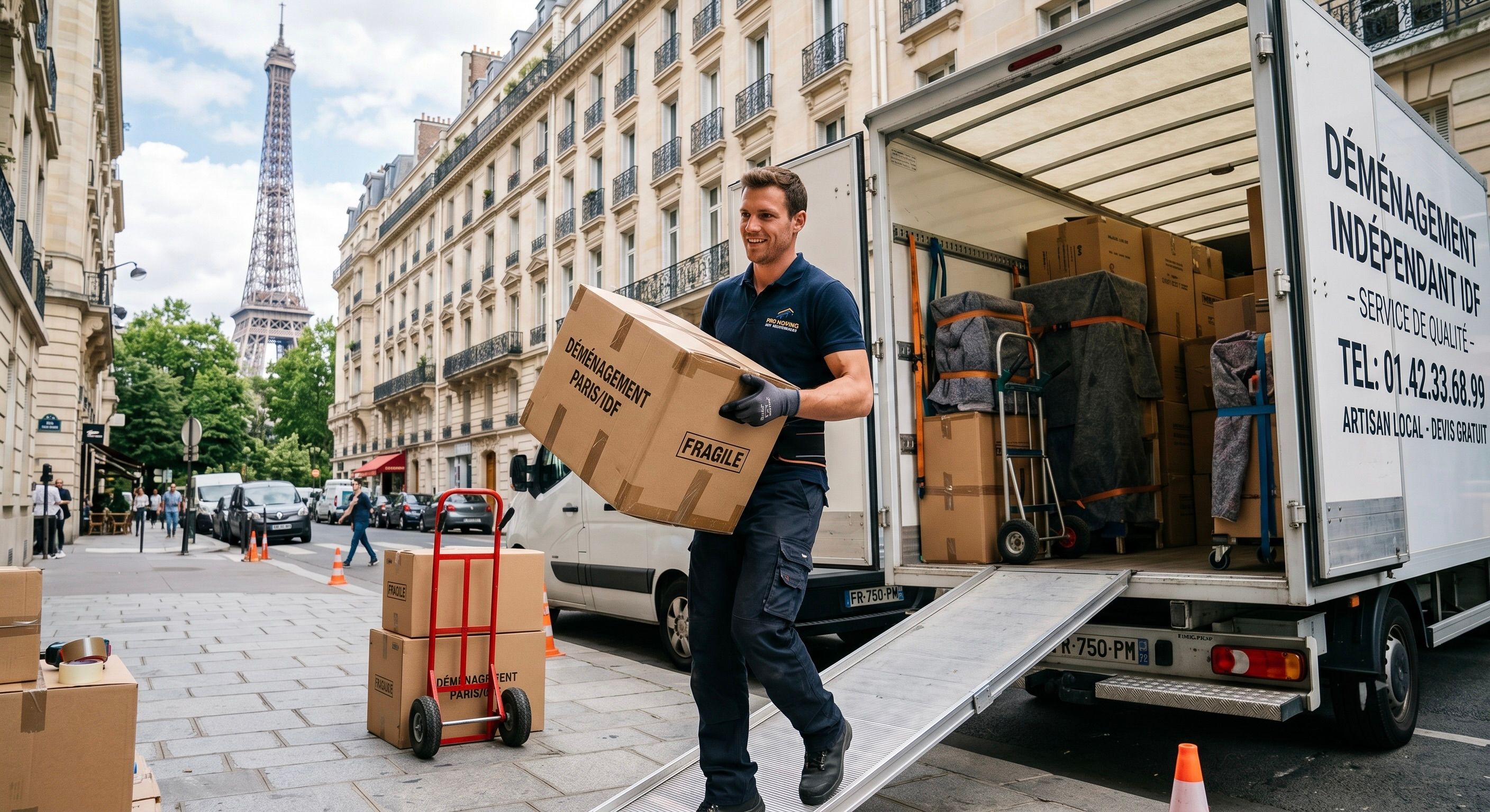 Déménageur indépendant en Île-de-France : comment développer son activité et trouver des clients