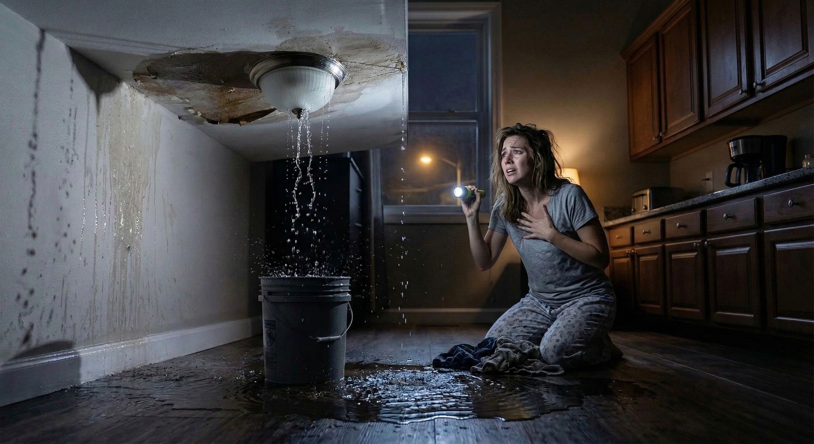 Fuite d'eau en pleine nuit : 5 réflexes pour limiter les dégâts avant l'arrivée du plombier