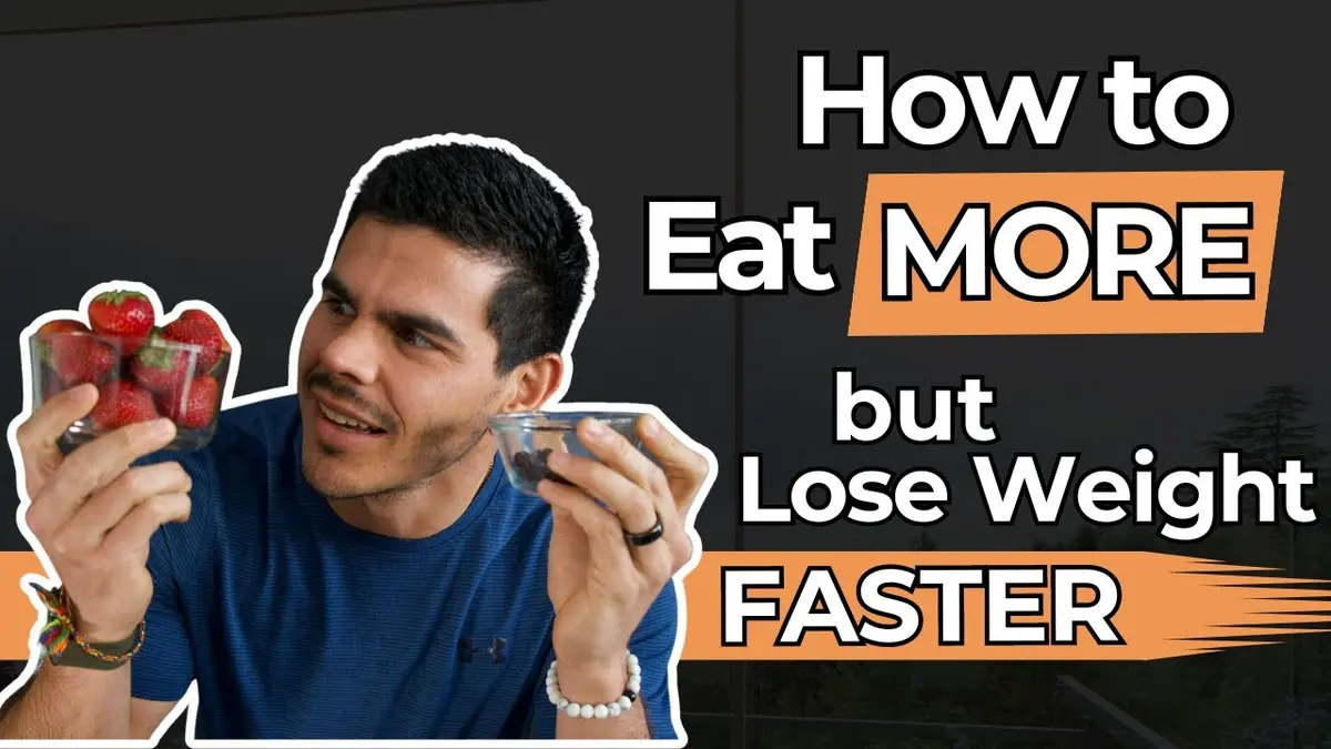 How to Eat More Food and Still Lose Weight Faster