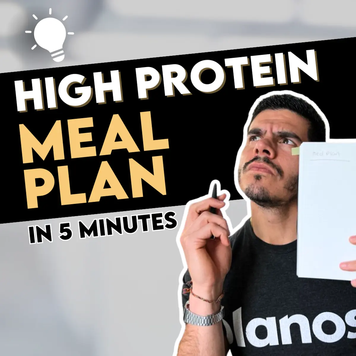 Build a High Protein Meal Plan in 5 Minutes