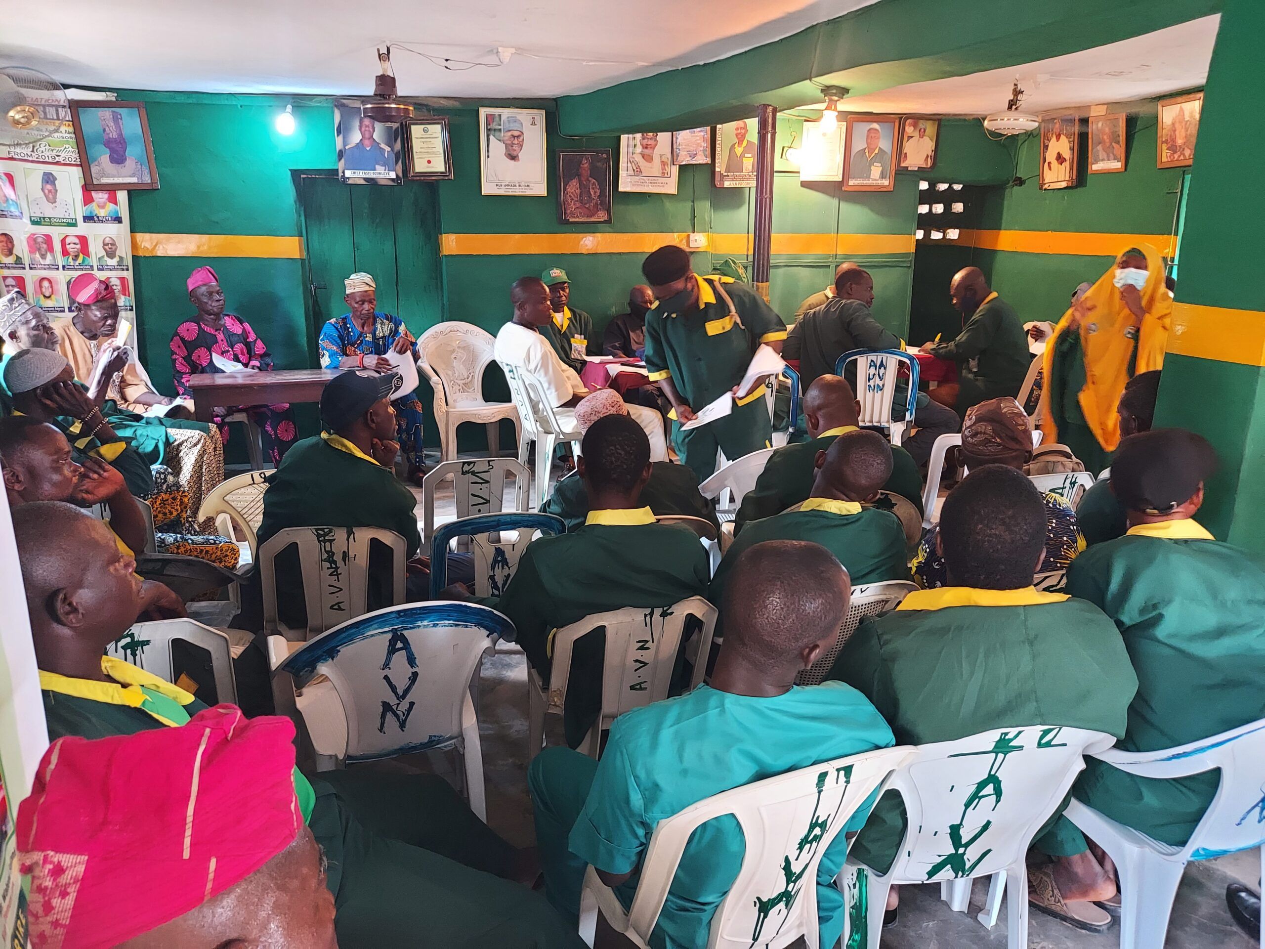 Meeting with Vulcanizers’ Association in Abeokuta