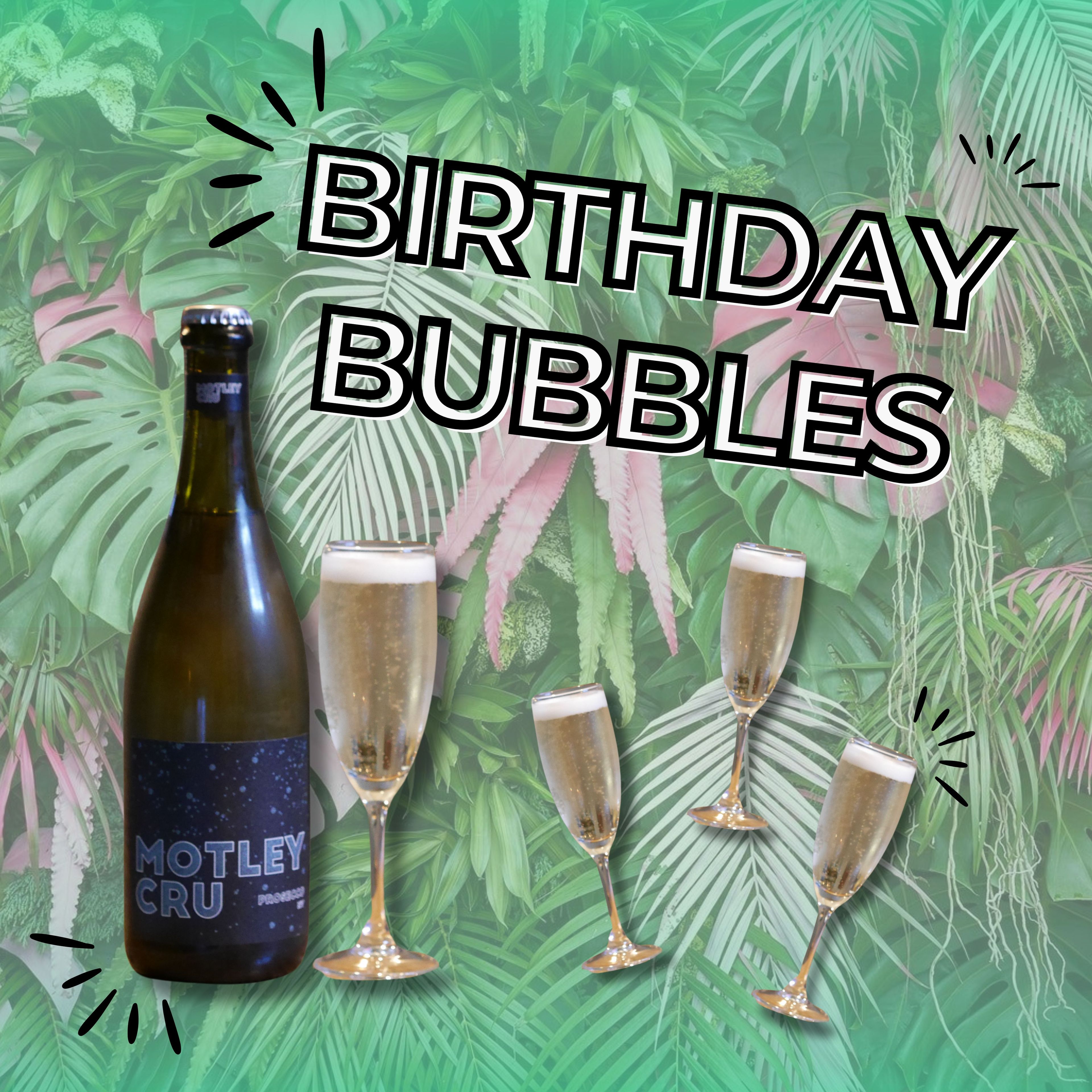birthday bubbles