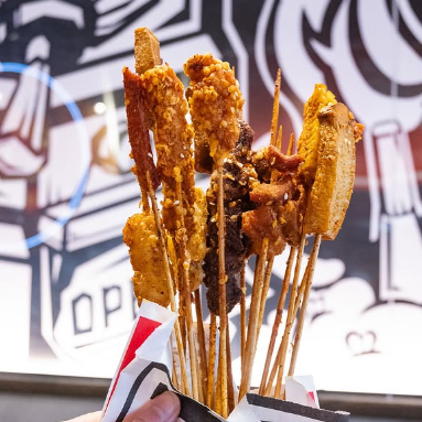 skeweres on a stick