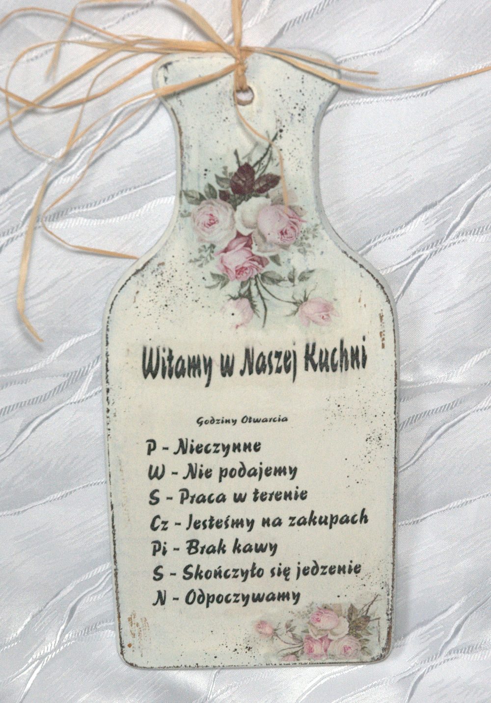 Zawieszka Witamy w Naszej Kuchni