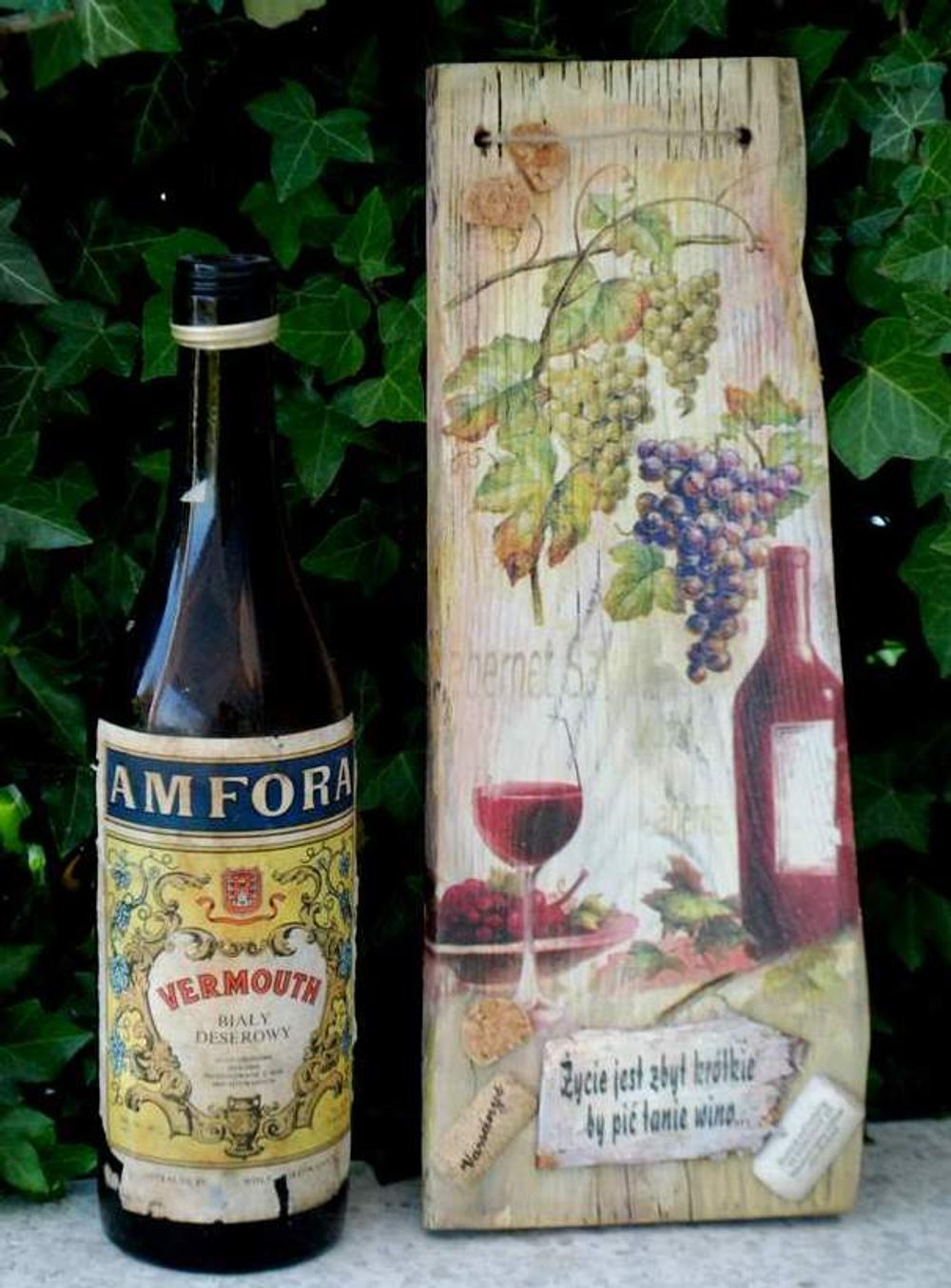 Deska Życie Jest Zbyt Krótkie By Pić Tanie Wino...