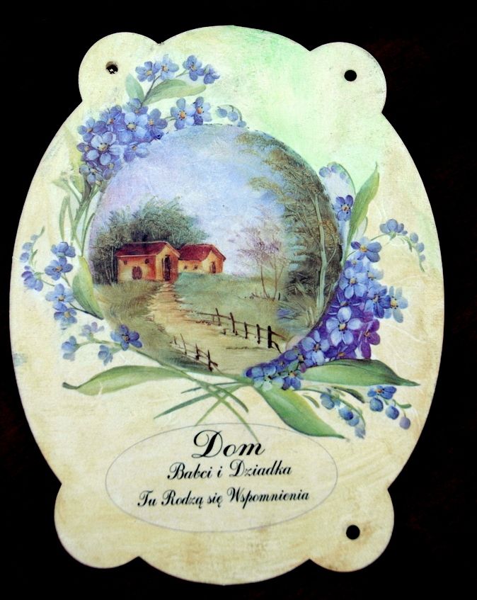 Zawieszka Dom Babci i Dziadka