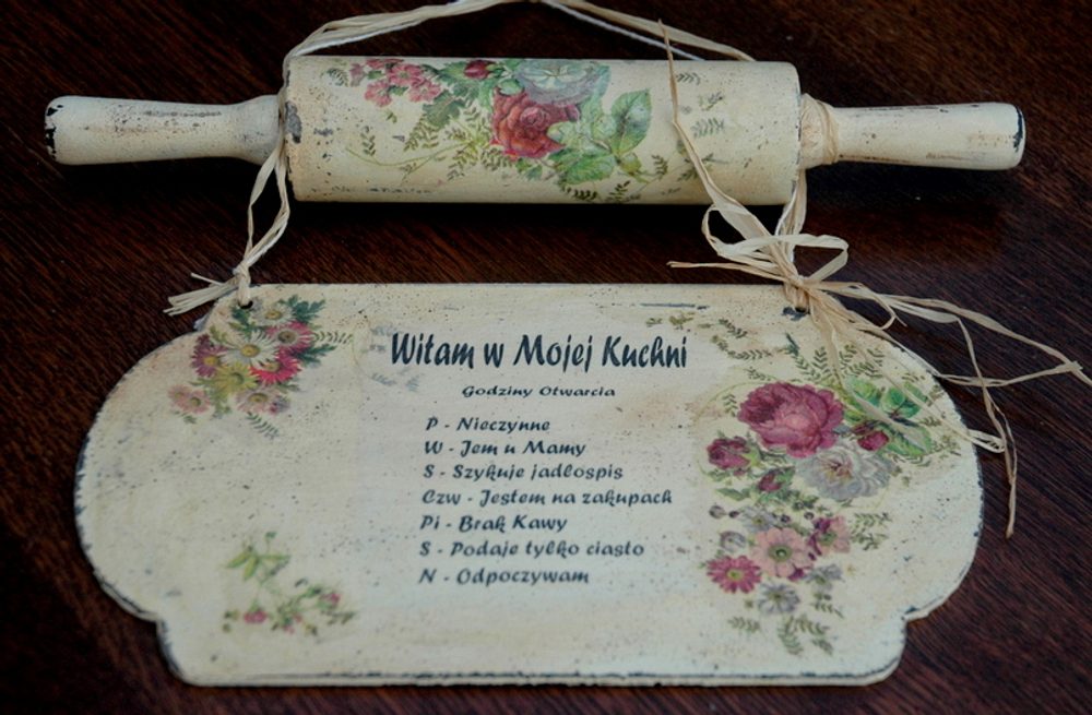 Zawieszka Witamy w Naszej Kuchni