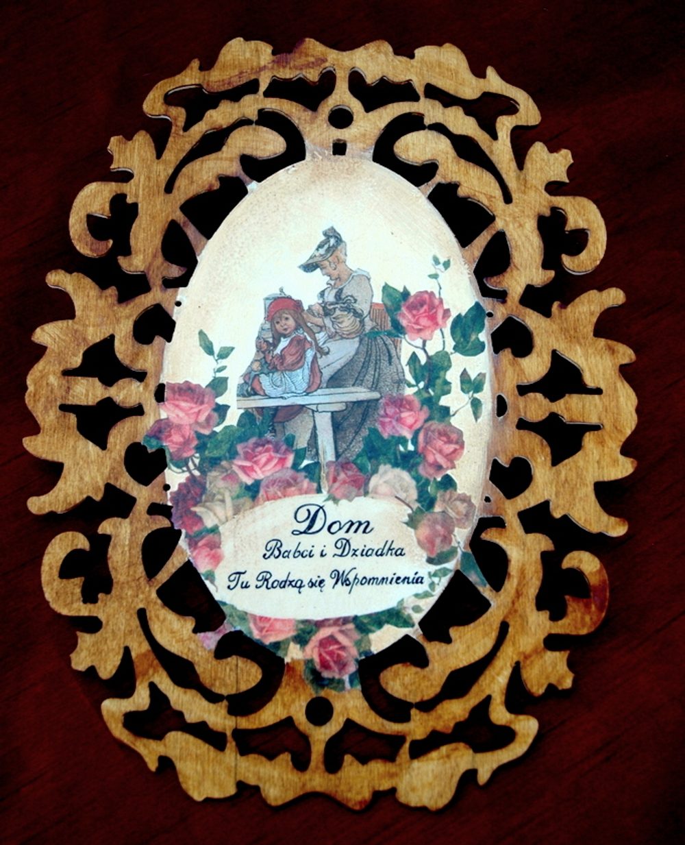 Zawieszka Dom Babci i Dziadka