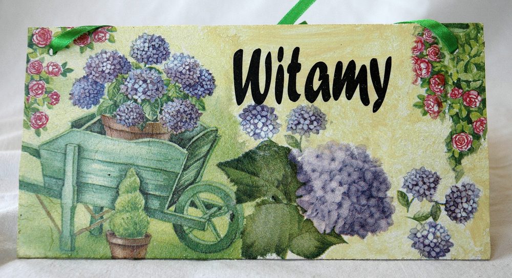 Zawieszka Witamy w Naszym Domu