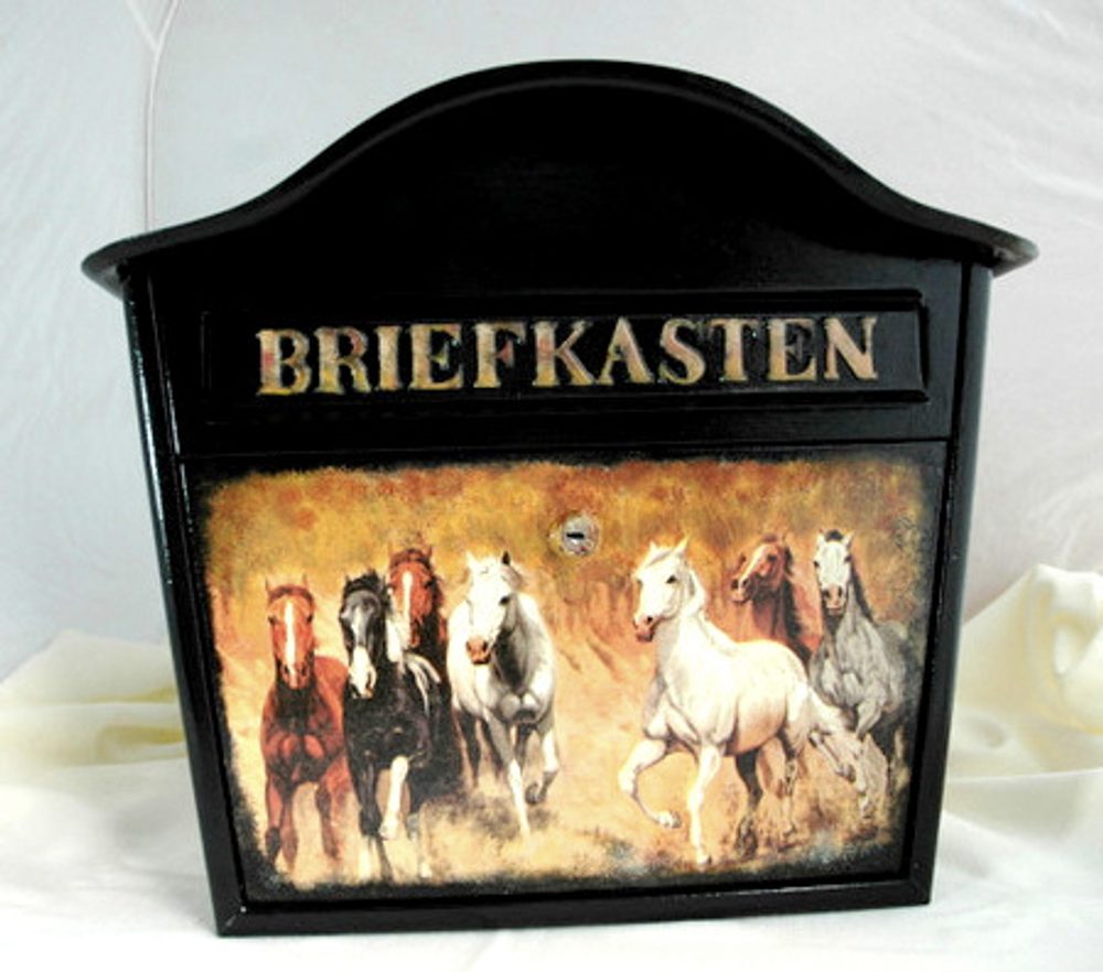 Horse Themed Mail Box