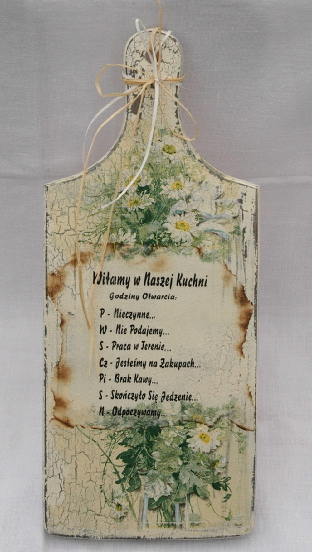 Zawieszka Witamy w Naszej Kuchni