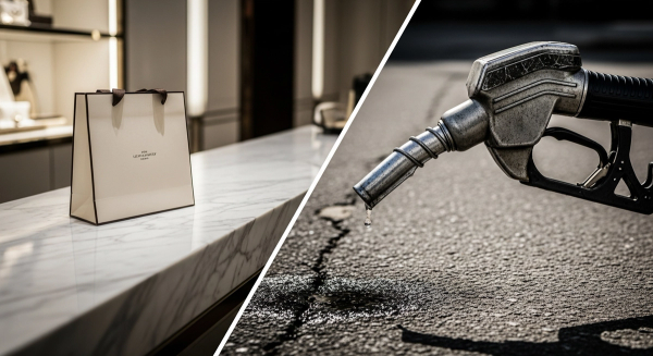 The K-Shaped Pump Squeeze: How Surging Gas Prices are Fracturing the Retail Landscape